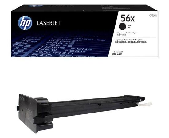  Картридж лазерный HP 56X CF256X черный (13700стр.) для HP LJ M436dn 