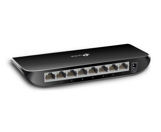  TP-LINK TL-SG1008D Коммутатор, 8 портов GbEthernet 1000Mbps, настольный 