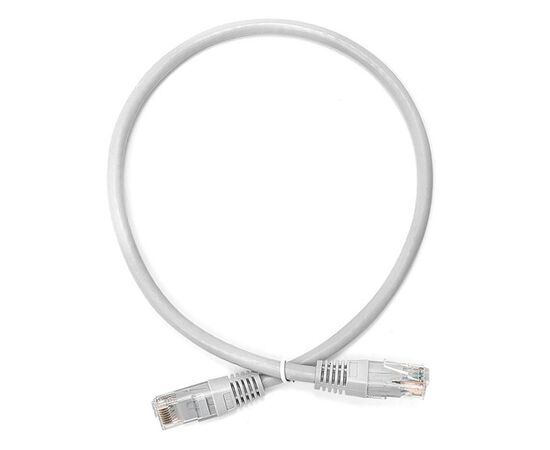  Патч-корд Lanmaster UTP TWT-45-45-0.5/6-GY вилка RJ-45-вилка RJ-45 кат.6 0.5м серый ПВХ 