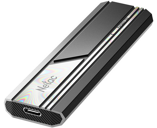  SSD Netac ZX10 (NT01ZX10-500G-32BK) 500GB USB 3.2 Gen 2 Type-C R/W up to 1050/950MB/s 