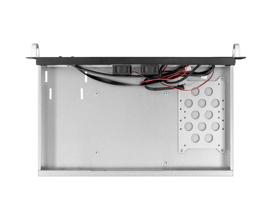  Корпус монтируемый в стойку EXEGATE Pro 1U255-01 (ex296161rus) 1U, черный/серебристый 