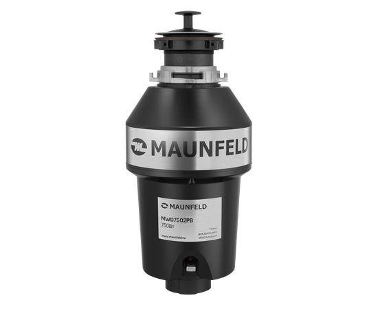  Измельчитель пищевых отходов MAUNFELD MWD7502PB с пневмокнопкой 
