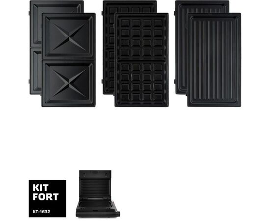  Электрогриль Kitfort КТ-1632 черный 