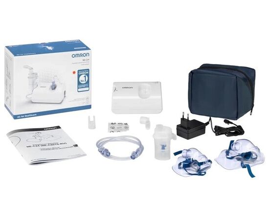  Ингалятор Omron NE-C24 (NE-C801S-RU) компрессорный стационарный белый 