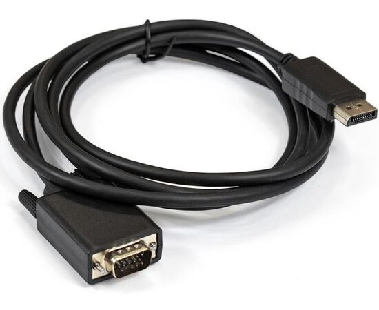  Кабель ExeGate DisplayPort-VGA EX-CC-DPM-VGAM-1.8 (20M/15M, 1,8м, экран) 
