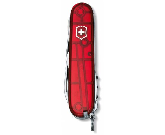  Нож перочинный Victorinox Climber (1.3703.T) 91мм 14функций красный полупрозрачный карт.коробка 