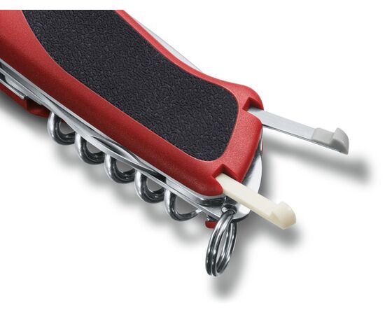  Нож перочинный Victorinox RangerGrip 79 (0.9563.MC) 130мм 12функций красный/черный карт.коробка 