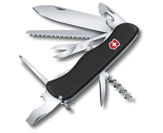  Нож перочинный Victorinox OUTRIDER (0.8513.3) 111мм 14функций черный 
