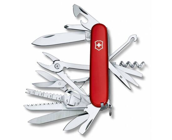  Нож перочинный Victorinox SwissChamp (1.6795) 91мм 33функций красный карт.коробка 