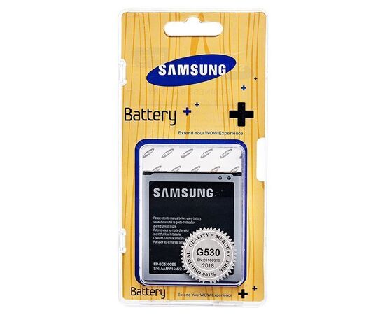  Аккумулятор для телефона [ORG] Samsung G530/G532 (2600 mAh) (50926) 
