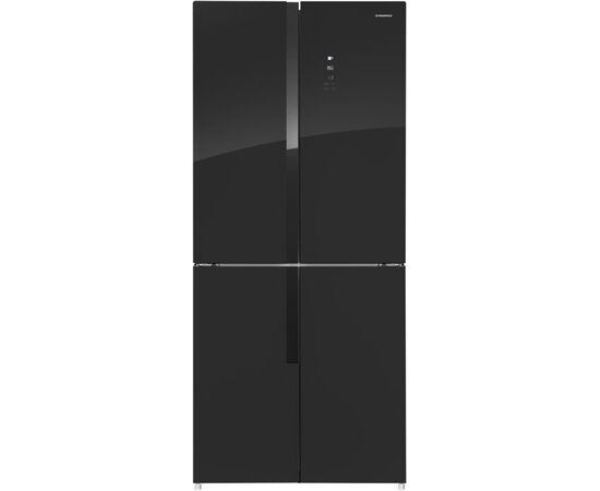  Холодильник Maunfeld MFF181NFB черный 