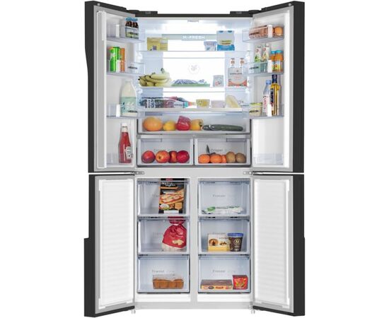  Холодильник Maunfeld MFF181NFB черный 