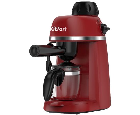  Кофеварка капельная Kitfort КТ-760-1 красный/черный 