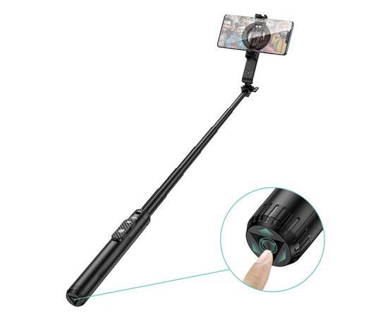  Трипод-монопод Hoco K25 Sherkhan magnetic (black) (239524) 