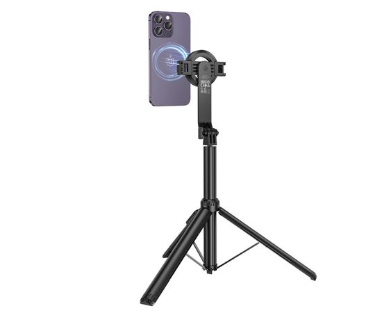  Трипод-монопод Hoco K25 Sherkhan magnetic (black) (239524) 