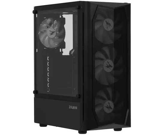  Корпус ZALMAN N4 Rev.1, ATX, Black, 2xUSB2.0, 1xUSB3.0, Front 3x140mm RGB, Rear 1x120mm RGB, TOP 2x120mm RGB 