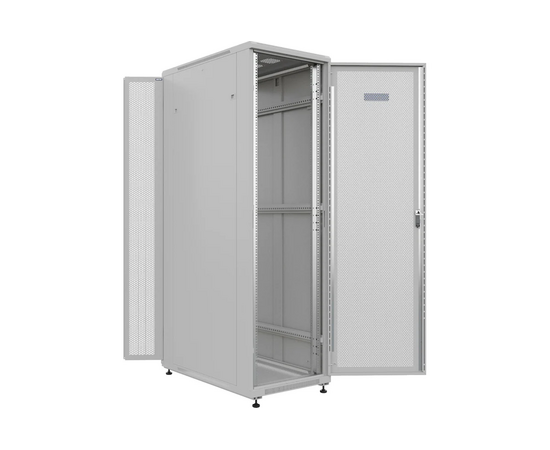  Шкаф серверный NTSS Премиум (NTSS-R42U60100PD/PDD) напольный 42U 600x1000мм пер.дв.перфор. задн.дв.перфор.2-хст. 900кг серый 910мм 111кг 120град. 1987 