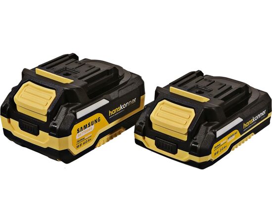  Шуруповерт Hanskonner HCD20165PRO 2.0+4.0Ач+ЗУ 