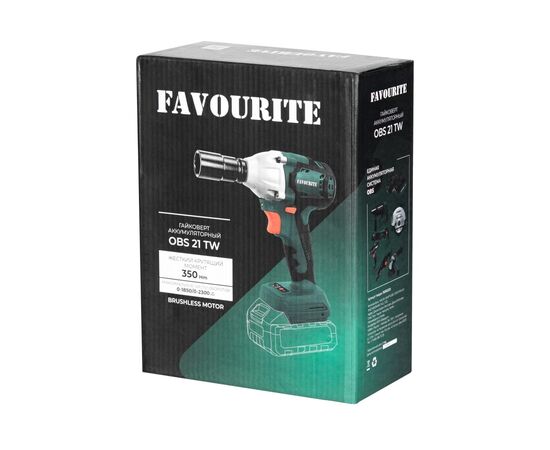 Гайковерт аккумуляторный Favourite OBS 21 TW без АКБ и ЗУ 
