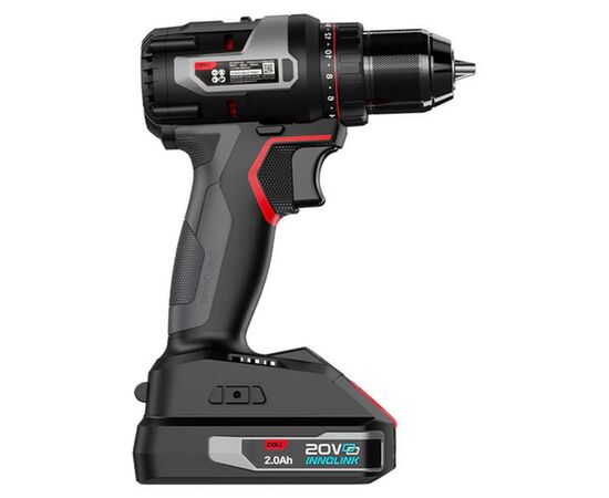  Дрель-шуруповерт Deli DE-DZ20-1D2 (2 АКБ*2Ач+ЗУ, 20В, 10мм, 50Нм, сумка) 