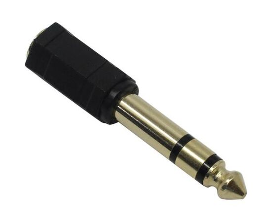  Переходник аудио ExeGate EX-AA-3F6M (6.35mm Jack M/3.5mm Jack F) 