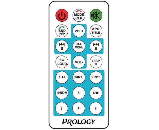  Автомагнитола Prology CMX-210 1DIN 4x55Вт 