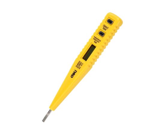  Индикаторная отвертка-тестер Deli DL8003 цифровая (12-250 В) 