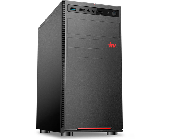  ПК iRU Planio 310H6SEV (2112845) Intel Core i3 12100, DDR4 16ГБ, 512ГБ(SSD), Intel UHD Graphics 730, FreeDOS, черный 