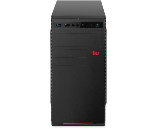  ПК iRU Planio 310H6SEV (2112845) Intel Core i3 12100, DDR4 16ГБ, 512ГБ(SSD), Intel UHD Graphics 730, FreeDOS, черный 