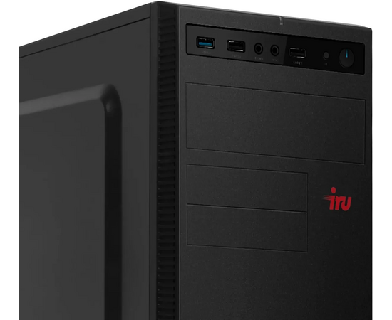  ПК iRU Planio 310H6SEV (2112845) Intel Core i3 12100, DDR4 16ГБ, 512ГБ(SSD), Intel UHD Graphics 730, FreeDOS, черный 