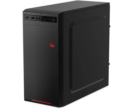  ПК iRU Planio 310H6SEV (2112845) Intel Core i3 12100, DDR4 16ГБ, 512ГБ(SSD), Intel UHD Graphics 730, FreeDOS, черный 