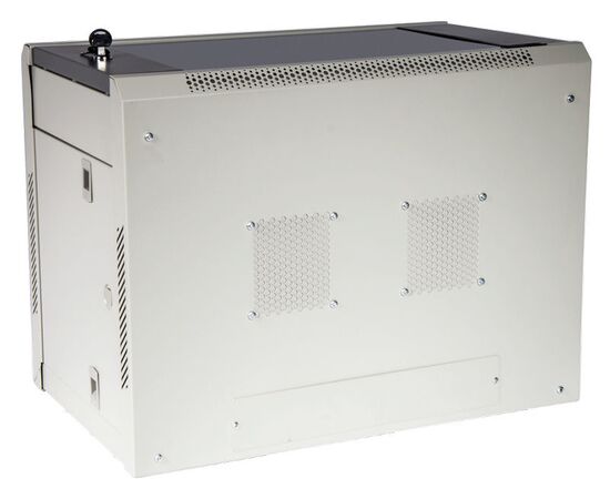  Шкаф коммутационный Lanmaster (TWT-CBWPG-9U-6X4-GY) серый настенный 9U 600x400мм пер.дв.стекл 60кг 