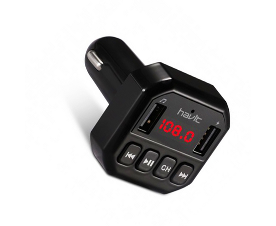  FM-трансмиттер  HAVIT HV-FM808BT Bluetooth 
