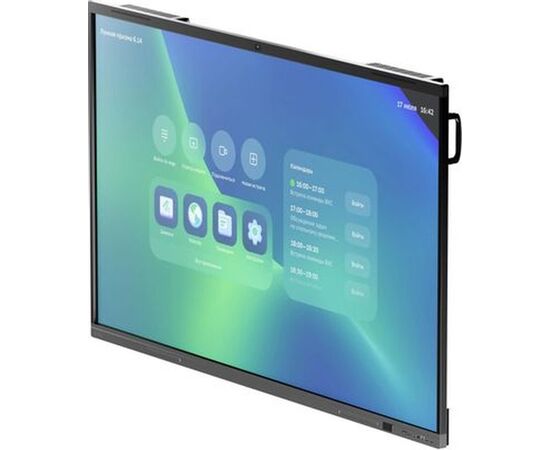  Панель Sber Про Sber 75 SDIP-IV75ACN-0001 серый титан VA LED 6.5ms 16:9 HDMI M/M матовая 350cd 178гр/178гр 3840x2160 4K USB 50кг 