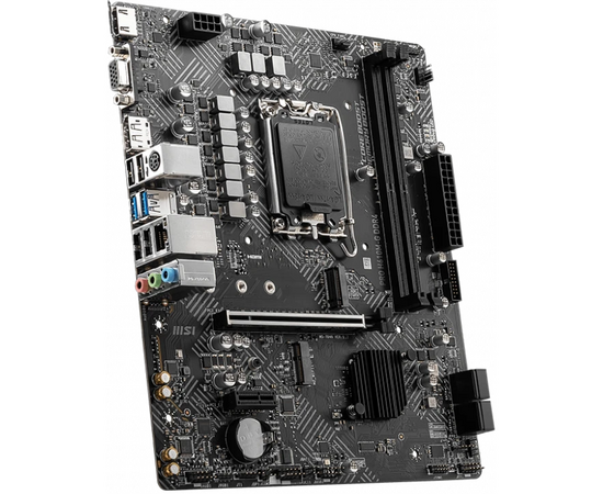  MB s1700 MSI PRO H610M-G DDR4 Intel H610 2xDDR4 mATX AC`97 8ch(7.1) GbLAN+VGA+HDMI+DP 