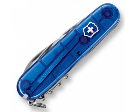  Нож перочинный Victorinox Spartan (1.3603.T2) 91мм 12функций синий полупрозрачный карт.коробка 
