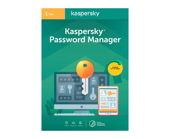  ПО Kaspersky Password Manager 1 ПК/1 год. Лицензия, ESD (KL1956RDAFS) 