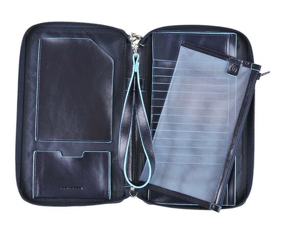  Мультипортмоне Piquadro Blue Square PP3246B2/BLU2 синий натур.кожа 