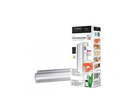  Рулоны для вакуумного упаковщика CASO VC 28*600, 150мкм, 2шт 