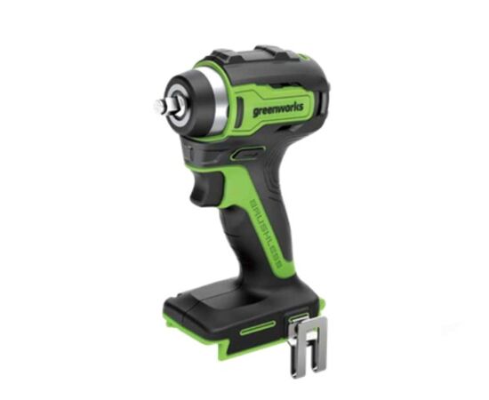  Гайковерт GreenWorks GD24IW200 (3803607) ударный 24v, 200 Нм, без АКБ и ЗУ 