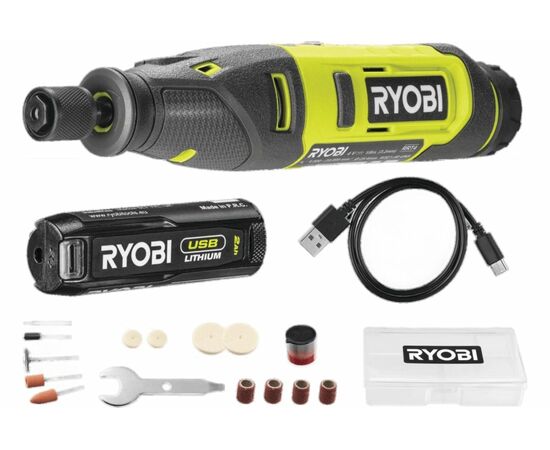  Гравер Ryobi RRT4-120GA15 (5133005634) 4В (АКБ и ЗУ) 