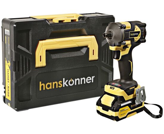  Гайковерт аккуммуляторный Hanskonner HCD20420BLC с акк и ЗУ 