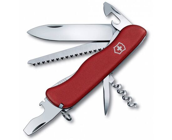  Нож перочинный Victorinox Forester (0.8363) 111мм 12функций красный 