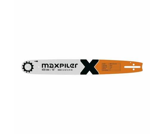  Шина для бензопил Maxpiler MXGB-1,3-57-3/8-16 