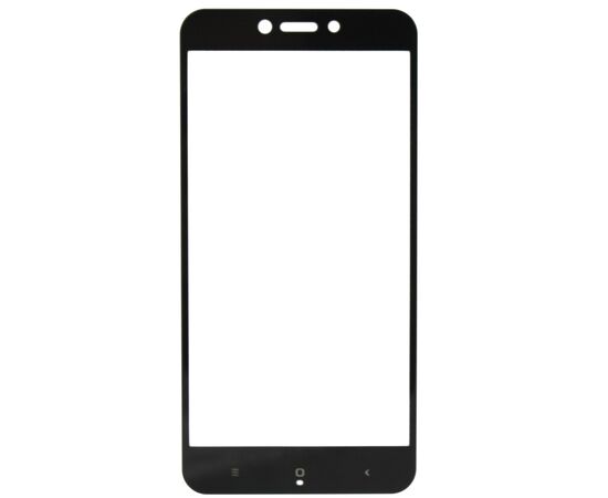  Защитное стекло для телефона BQ-6022G Aura (2.5D Full Glue Черная Рамка) 