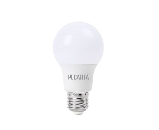  Лампа светодиодная Ресанта LL-R-A60-7W-230-4K-E27 