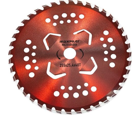  Диск Maxpiler MX25504004 твердосплавный 40 зуб. для триммера 