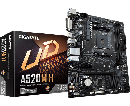  Материнская плата GIGABYTE A520M H 