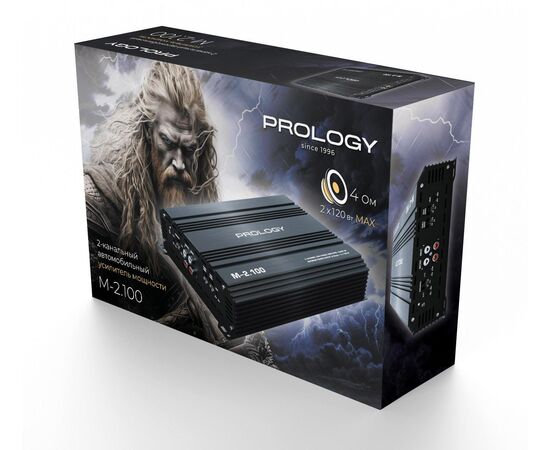  Усилитель автомобильный Prology M-2.100 (PRM2100) двухканальный 