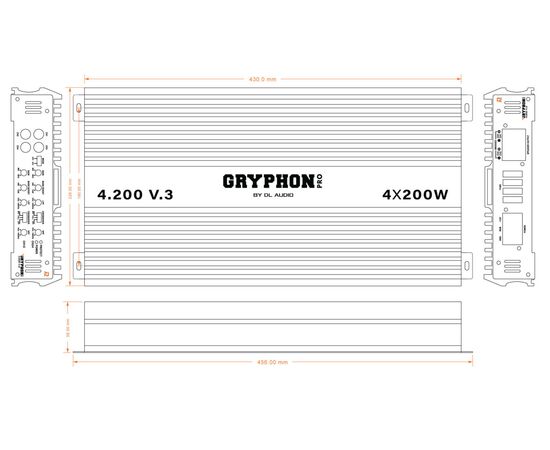  Автоусилитель DL Audio Gryphon Pro 4.200 V.3 